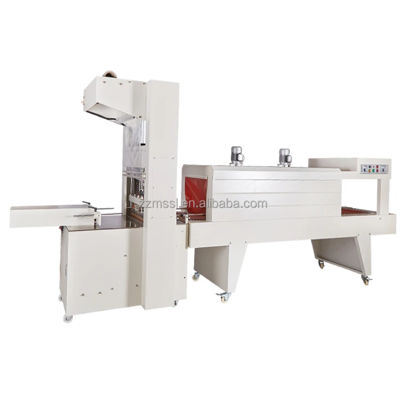 Plastic PE POF Film Auto Wrapper Shrink Wrap Packing Machine Automatic Heat Tunnel Packaging Shrink Wrapping Machine