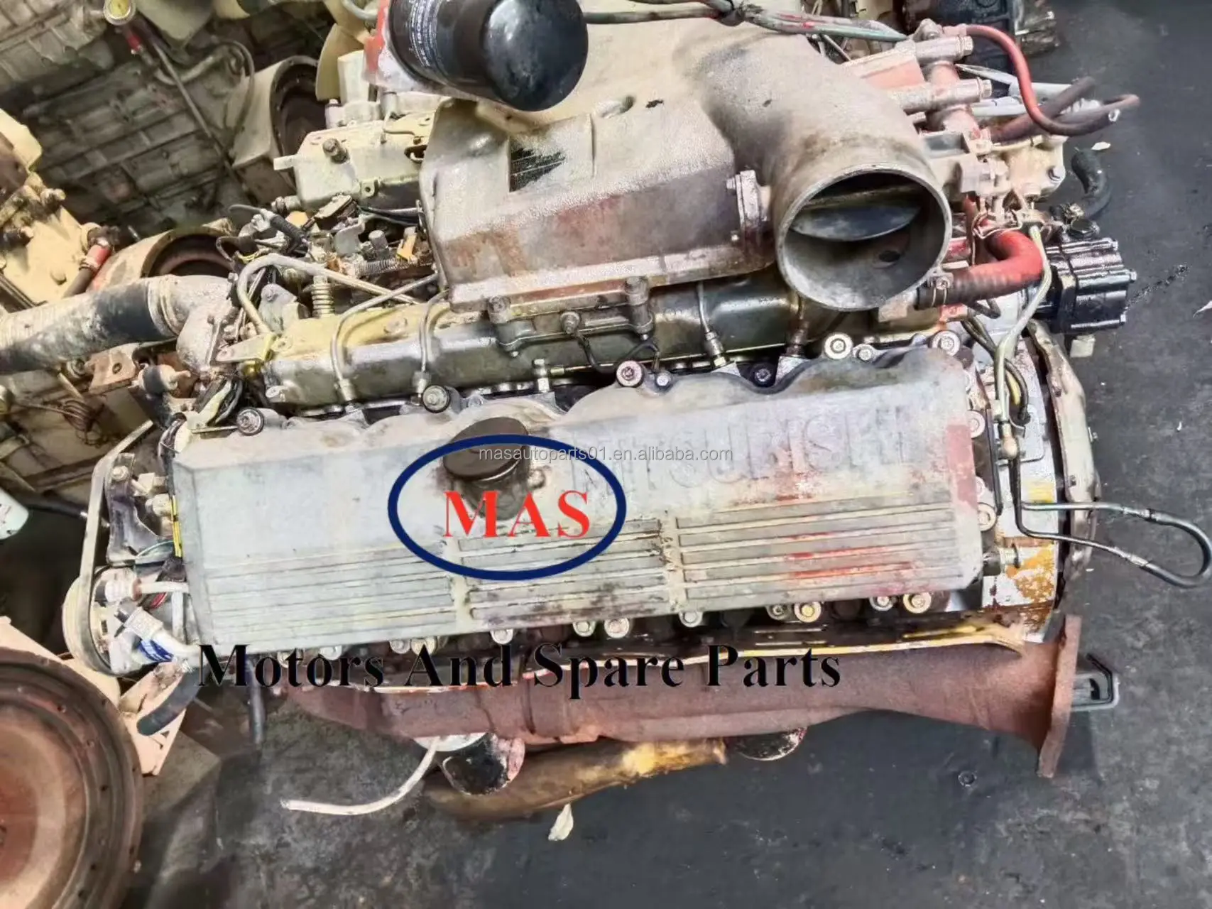 Original Used 8M20 Diesel Engine Assembly V8 for Mitsubishi