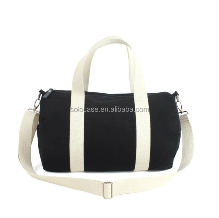 Woman Canvas Foldable Travel Duffel Bag