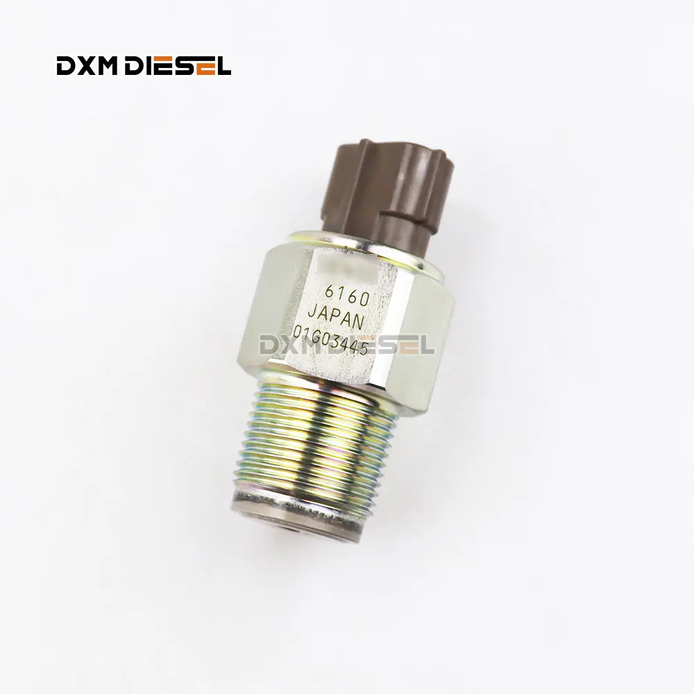 DXM original 499000-6160 Excavator Parts 4HK1 6HK1 Common Rail Pressure Sensor 499000-6160 8973186840 8-97318684-0 supplier