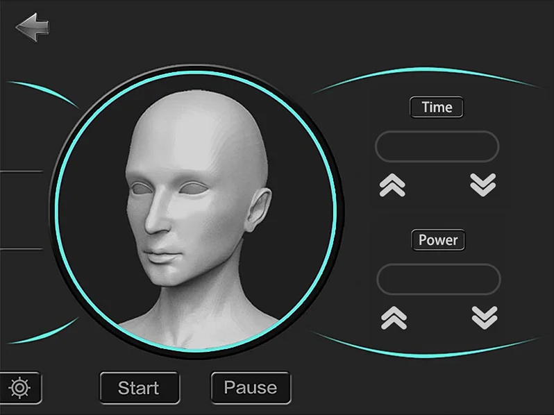 Facial Radio frequency vacuum rf Skin Tightening Rf Microneedling Machine