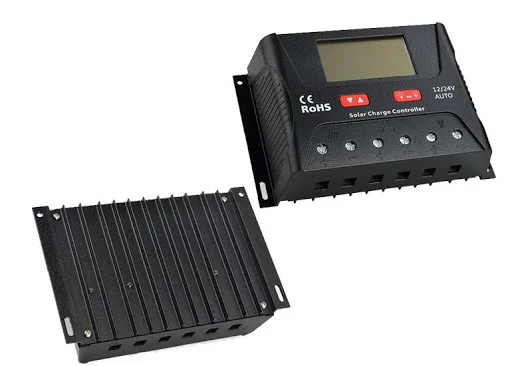 Автоматический контроллер заряда солнечных батарей, 30 А 40 А 12 В 24 В, литиевая батарея HP2430 HP2440, контроллер заряда солнечных батарей