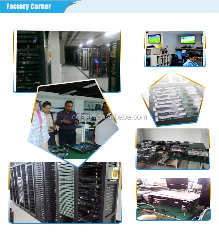 Digital Cable Tv System  IP QAM Modulator with Scrambling CAS/SMS Software 16/64/256 QAM  RF Out Catv Modulator  COL5416