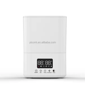 Stong Spray 6L Large Big Square Humificadores RGB 7 Colors Light Umidificador Household Ultrasonic Cool Warm Mist UV Humidifier