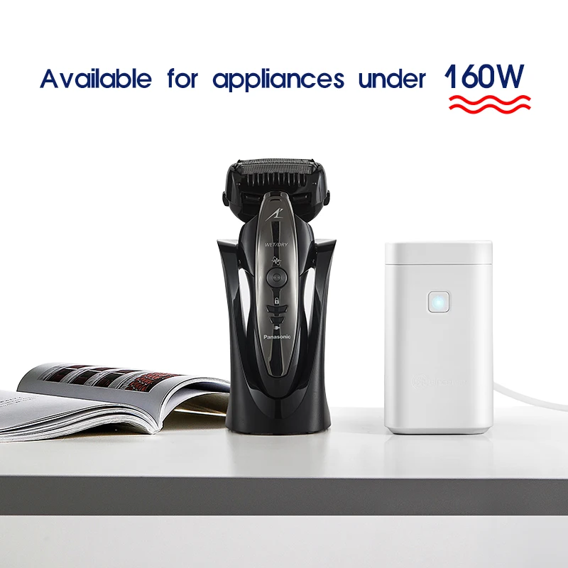 Shunhong Transformer Step-Down desain Mini, 200W 220V ke 100V 200VA  konverter daya dengan frekuensi 50Hz