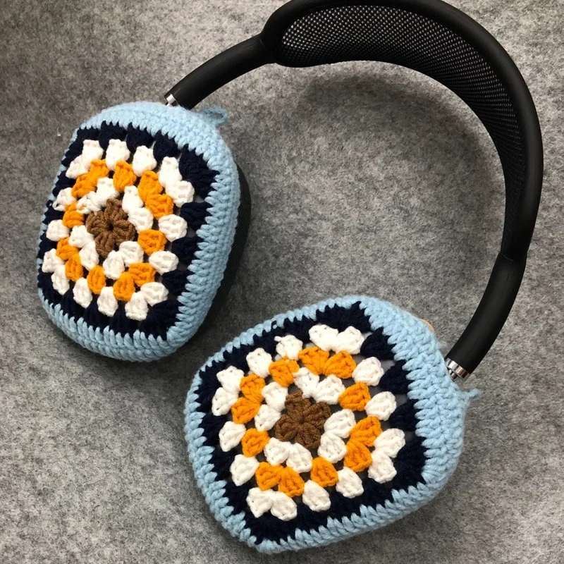 Новый дизайнерский чехол для наушников ручной вязки под заказ AirPods