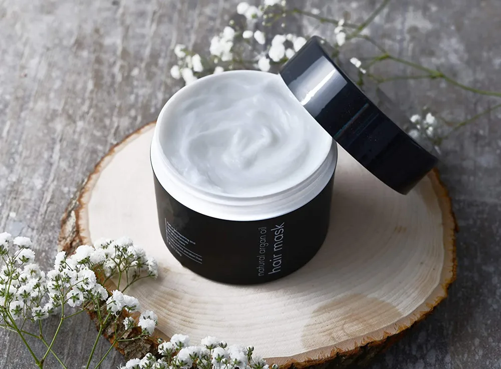 Метка частного назначения волос лечение увлажняющая маска для волос с аргановым маслом Кондиционер для волос