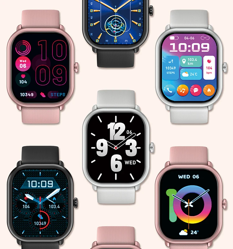 Zeblaze GTS 3 Pro Smart Watch - Pearl White New Zeblaze GTS 3 Pro AMOLED Screen Bluetooth Phone Calls Health and Fitness Tracking Smartwatch