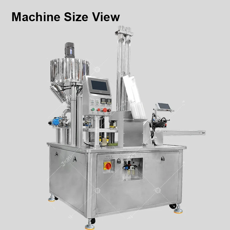 Automatic 1oz 3oz Sauce Cup Filling Packing Machine Dipping Sauce Cup