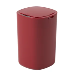 Low Minimum Order Quantity 12L Smart Trash Bin Infrared Sensor Automatic Opening/Closing Anti-odor Water Resistant Home Use