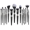 16pcs-Black Rehineston Brush