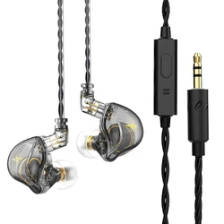 Custom Earbuds - QKZ ZXT HIFI Bass Earphones with Mic