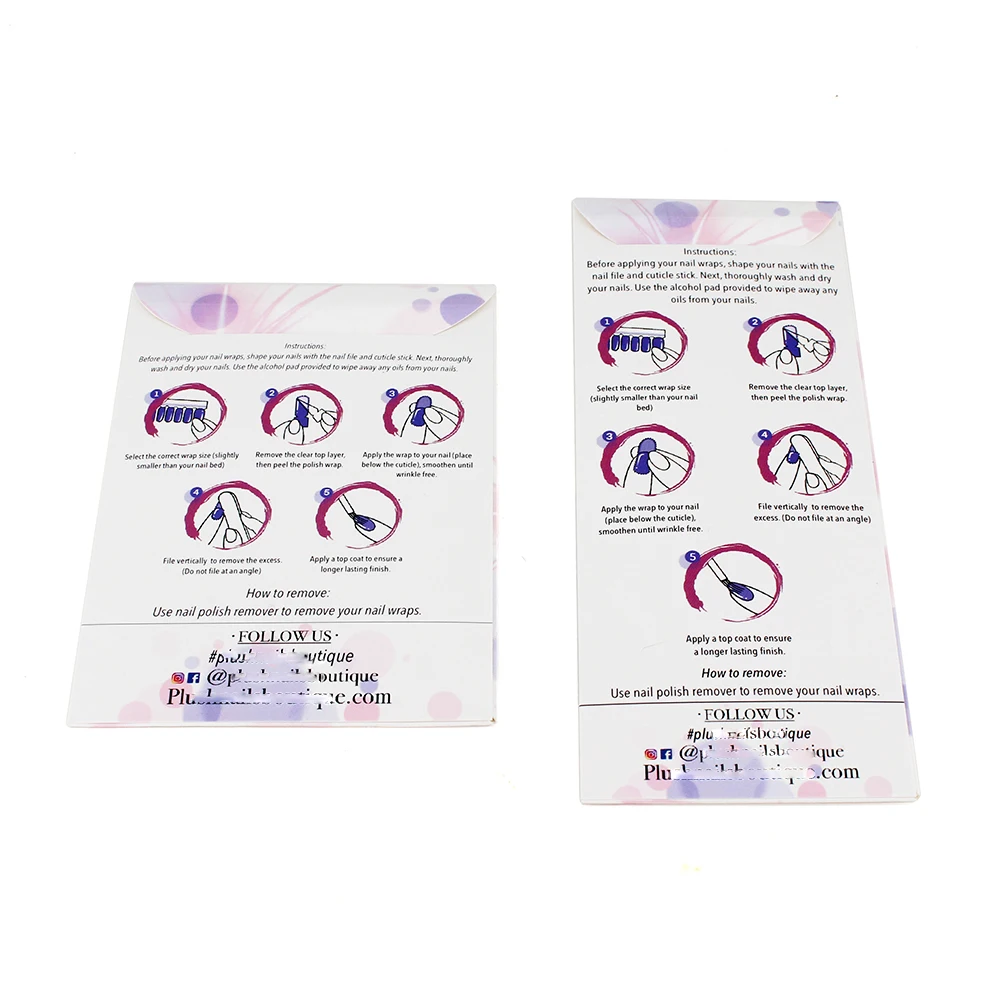 Custom Nail Art Sticker Packaging Box Nail Wrap Packaging Buy Nail Sticker Packaging Box Nail Art Sticker Packaging Box Nail Wrap Packaging Product On Alibaba Com