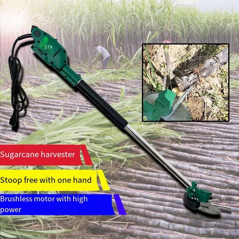 Mini Corn Harvester Machine Rice Cutter Portable Garden Tools Peanut Cutter Sugarcane Harvester