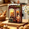 Maison en pain d'épices marron