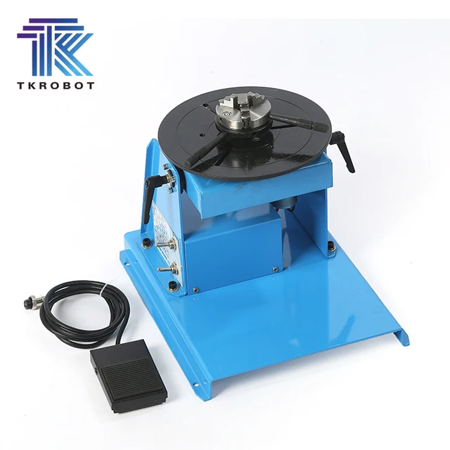TKweld Custom CNC Automatic Rotary Welding Positioner Multi-Functional with Load Capacities 100kg-600kg Including Motor Core