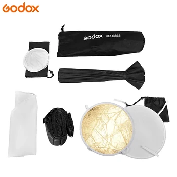 Godox AD-S85S/W 85cm Silver/white Deep Parabolic Softbox with Honeycomb Grid for Godox AD300Pro AD400Pro ML60 product image