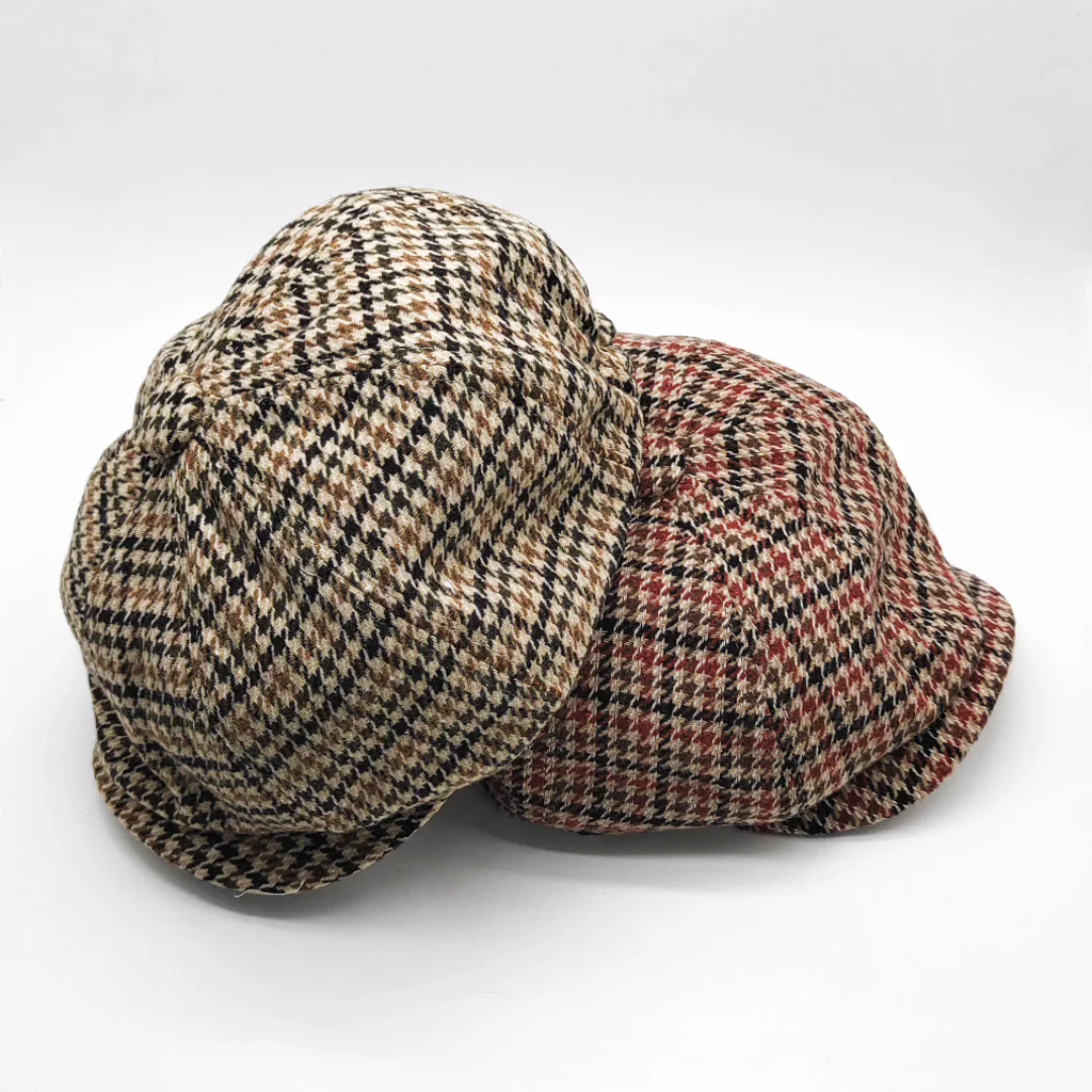 Ivy Types Of Newsboy Caps MIO Wholesale Panel Newsboy Hat For