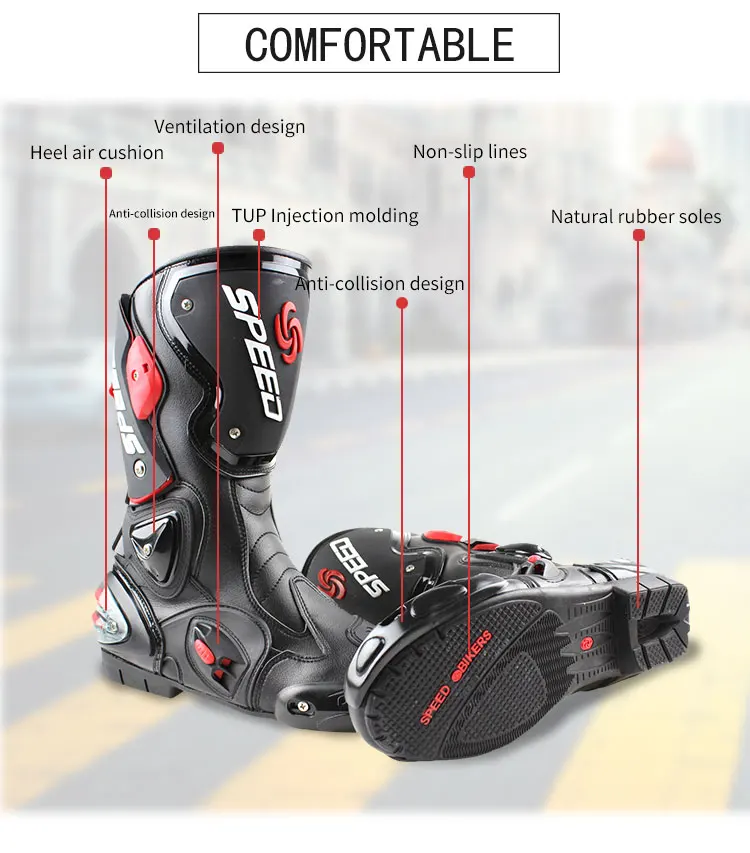 Pro biker speed boots hotsell