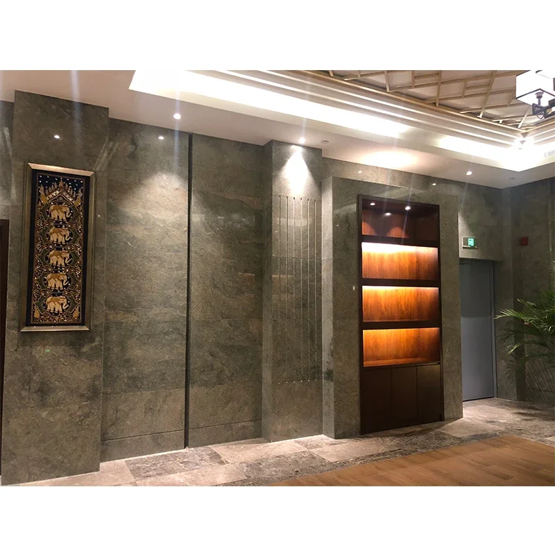 Ko'piksimon Yashil Granit, Dengiz ko'pigi rangli Granit Plitalari va Plitkalari