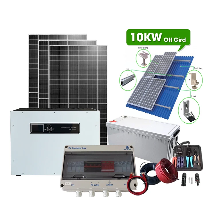 Factory Price off Grid 5kw Solar Panel System 6kw 8kw Solar Power System 10kw Solar Energy System for Home Use