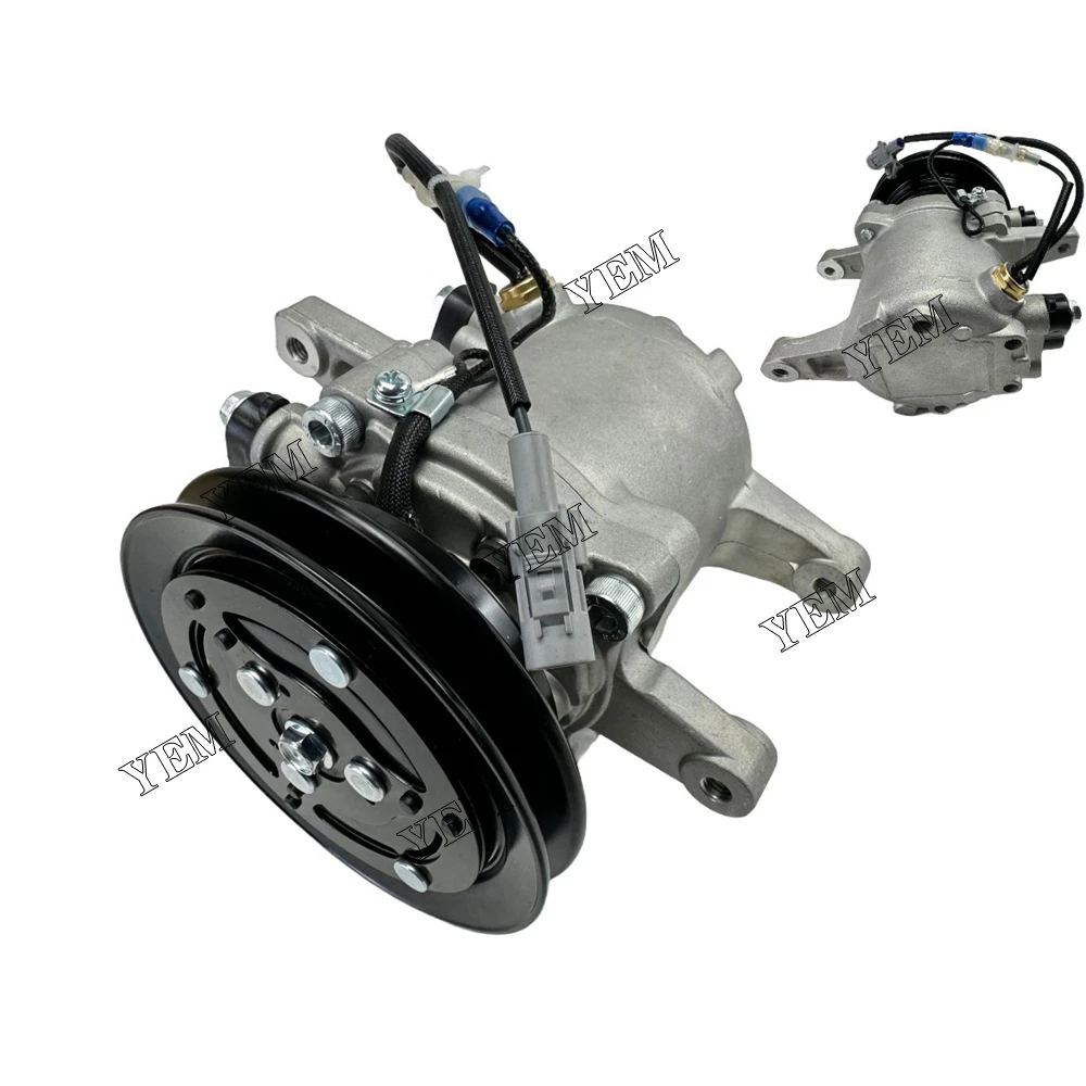 A/C Compressor 447260-5351 Fit for Kubota KX121 KX121-3 Engine 2