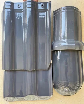 Jinglong High-grade Clay Roof Tiles-Traditional Handmade Waterproof & Heat-resistant Variety of Colors