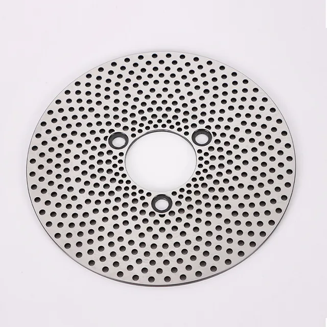 Motorcycle accessories floating disc Dense circular hole vortex 220 mm motorcycle retrofit disc
