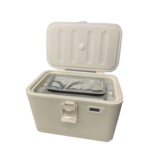 Wholesale Portable Cold Chain Blood Thermal Transport Cooler Box Insulated   Transfer Carrier