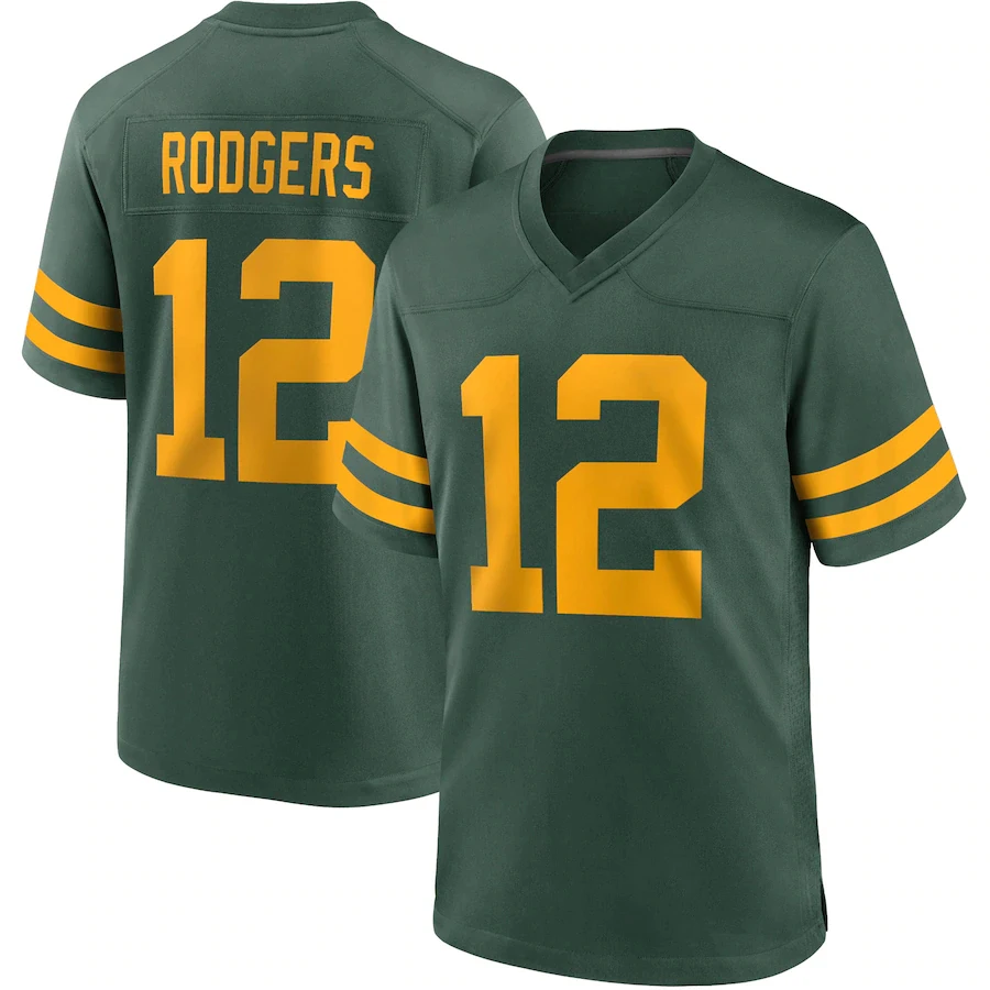 Wholesale Aaron Rodgers Green Bay Jerseys #12 Stitched VP Limited