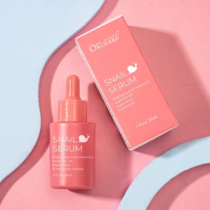 Face Care Glowing Skin Improving Skin Elasticity Moisturizing Lightweight Snail Facial Serum