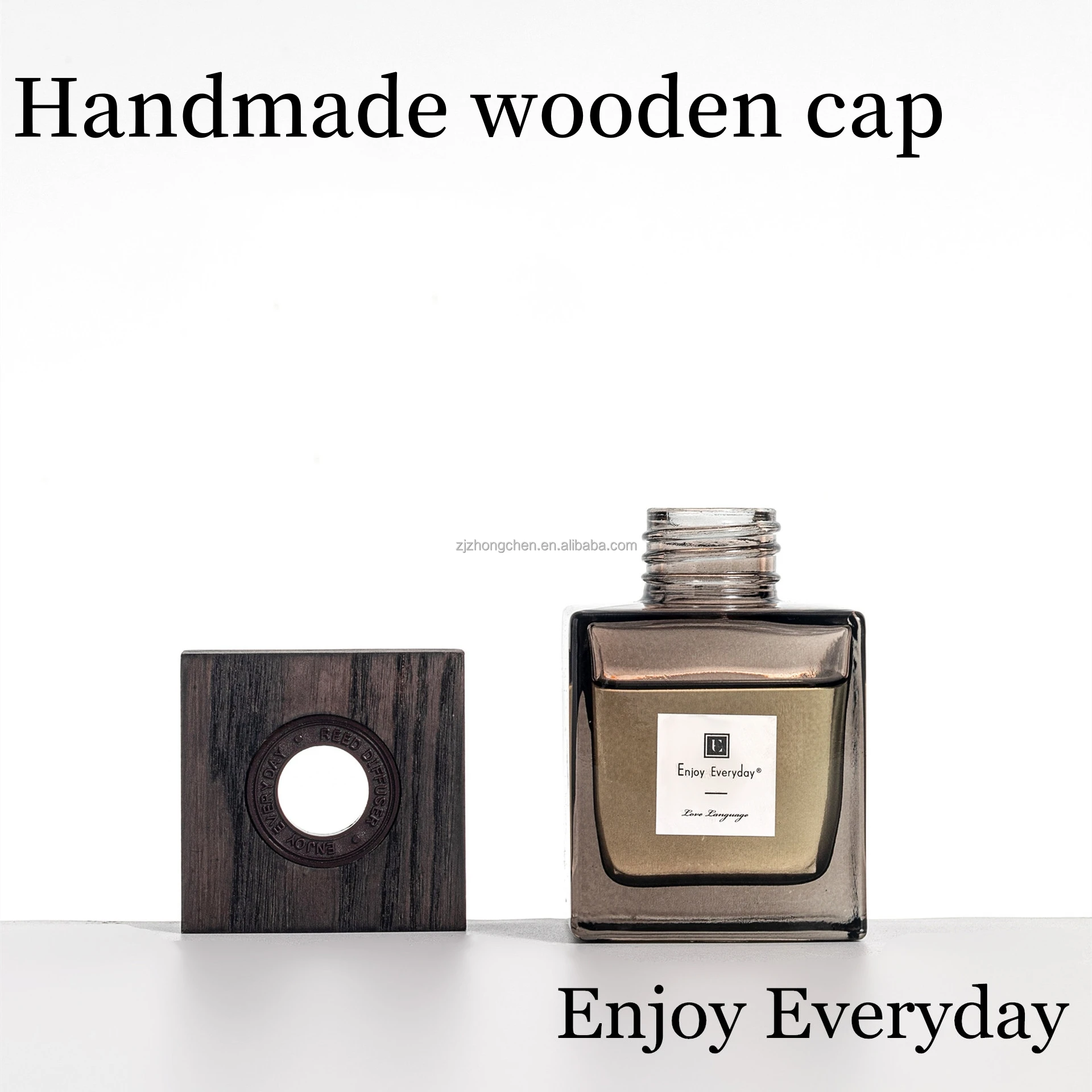 product enjoy everyday hot sale customized low moq 100ml 150ml love language scented glass oil perfume reed diffuser-4