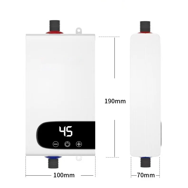 Adjustable Instant Electric Water Heater Dc 110240V Instant Electric