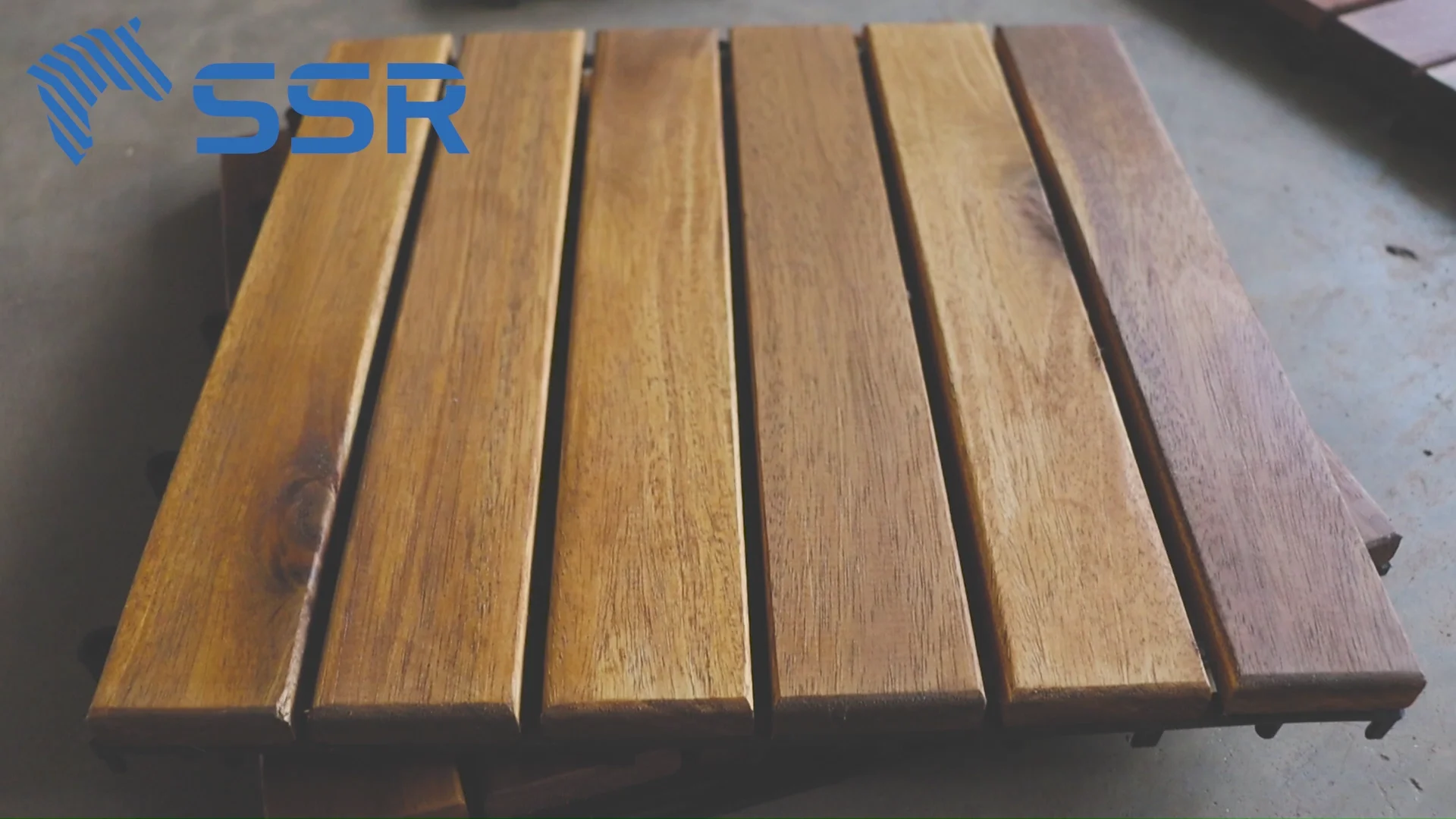 Ssr Vina Acacia Wood Decking Tiles Wholesale Interlocking Decking Tiles Outdoor Acacia Deck