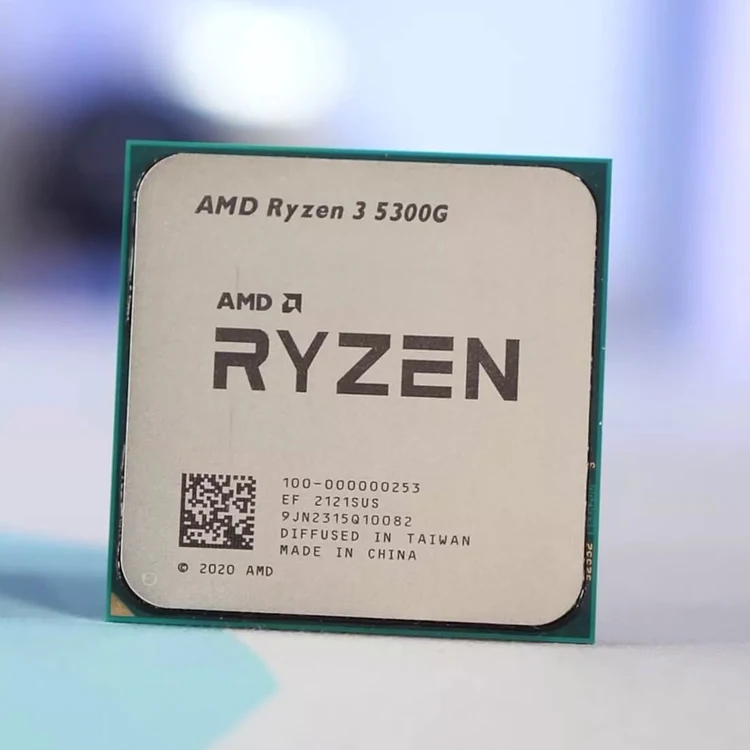 AMD Ryzen 3 5300G CPU ile soket AM4 3200 MHz frekans 4 çekirdekli