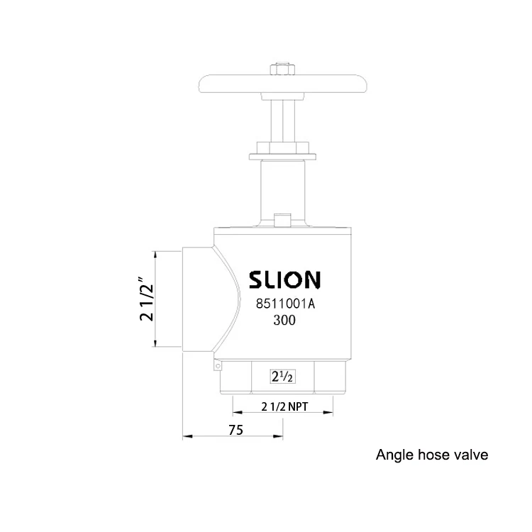 FM UL Angle Hose Valve supplier