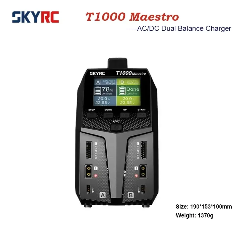 SKYRC T1000 Maestro Charger - Efficient Battery Management