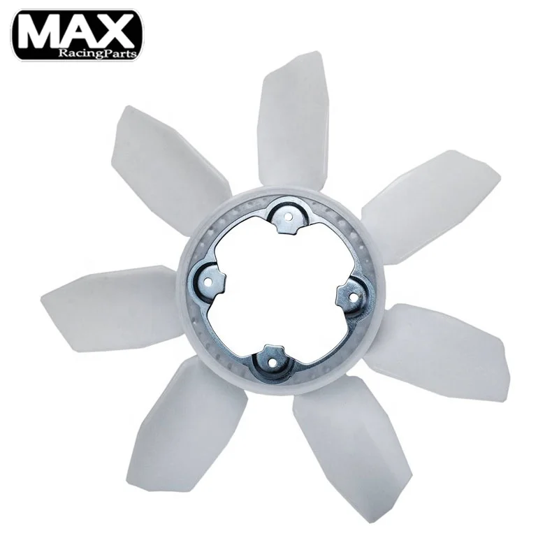 A-Premium Engine Cooling Fan Blade - Front 7-Blade Replacement For Toyota 4Runner, FJ Cruiser, Tacoma