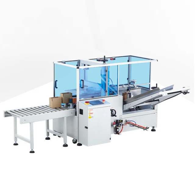 Packaging Automatic Folding Case Erector Carton Box Forming Machine Open The Cartons