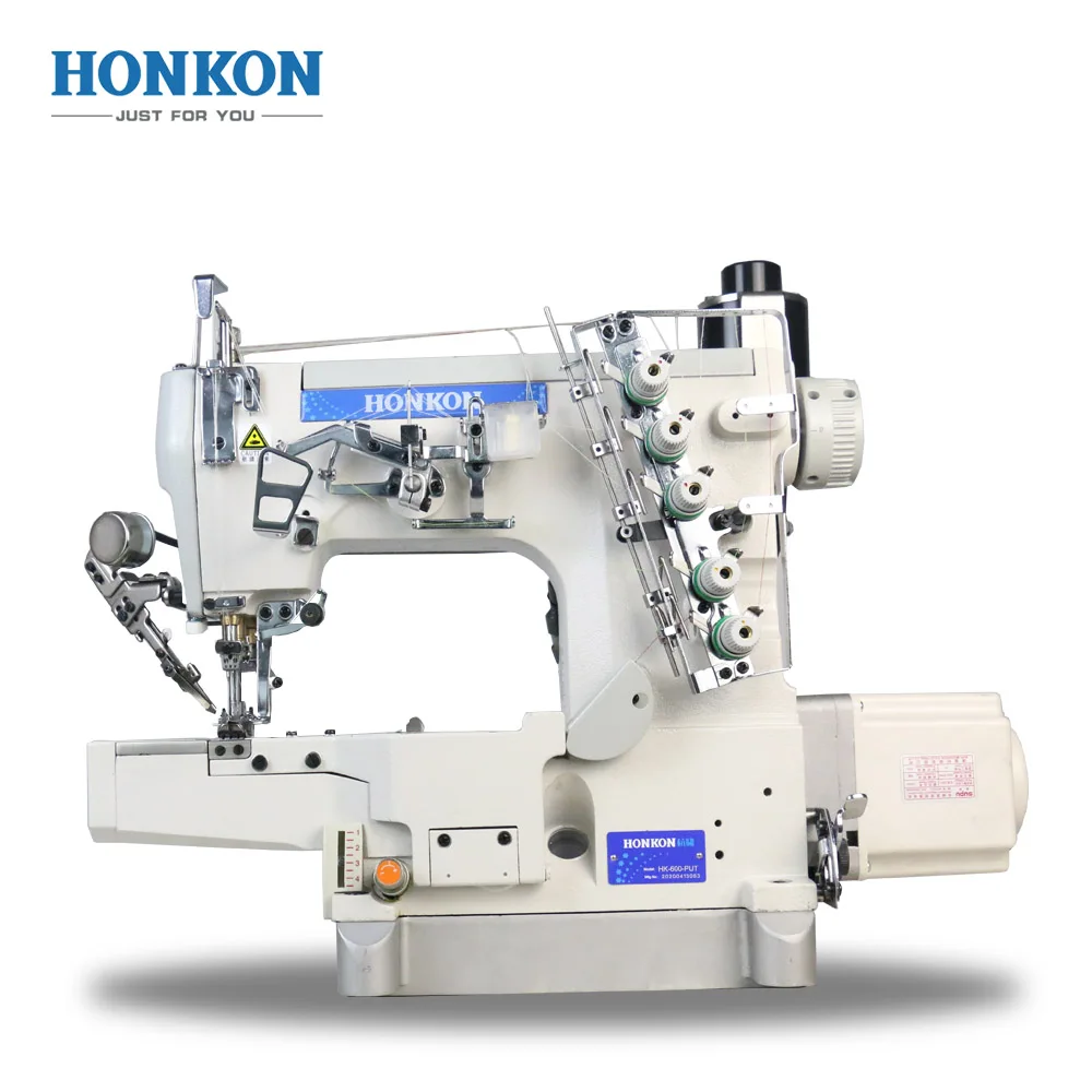 Direct Drive High-Speed HK-600-01D Sewing Machine Automatic Interlock  Cylinder Arm for Industrial Overalls Mechanical Iron, image size:1000x1000