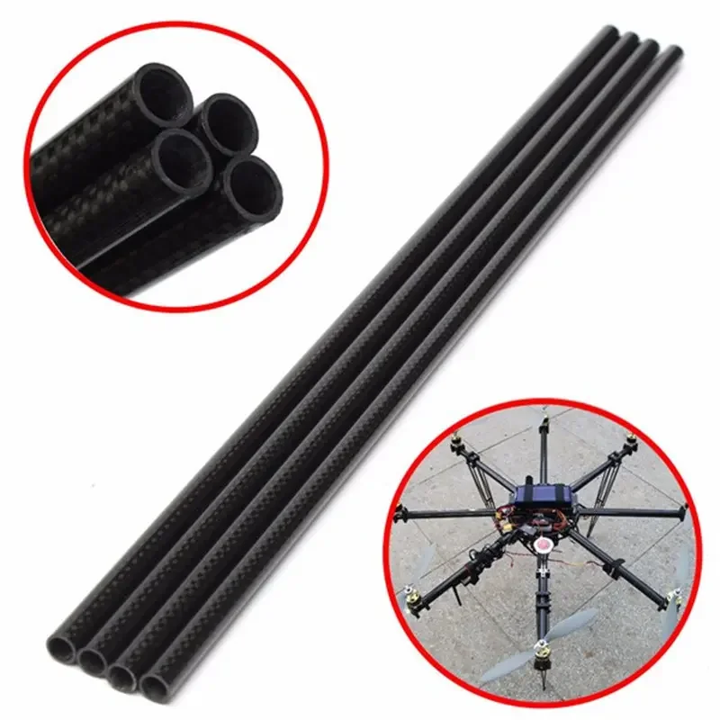 Wholesale Price Matte Gloss Carbon Fiber Tube Japanese Materials Carbon Fiber Round Tube for Drones supplier