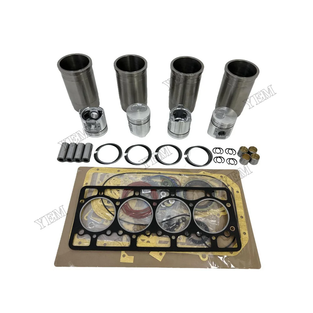 4D94 Overhaul Kit With Gasket Set Fits for Komatsu High Performance Engine Parts 4
