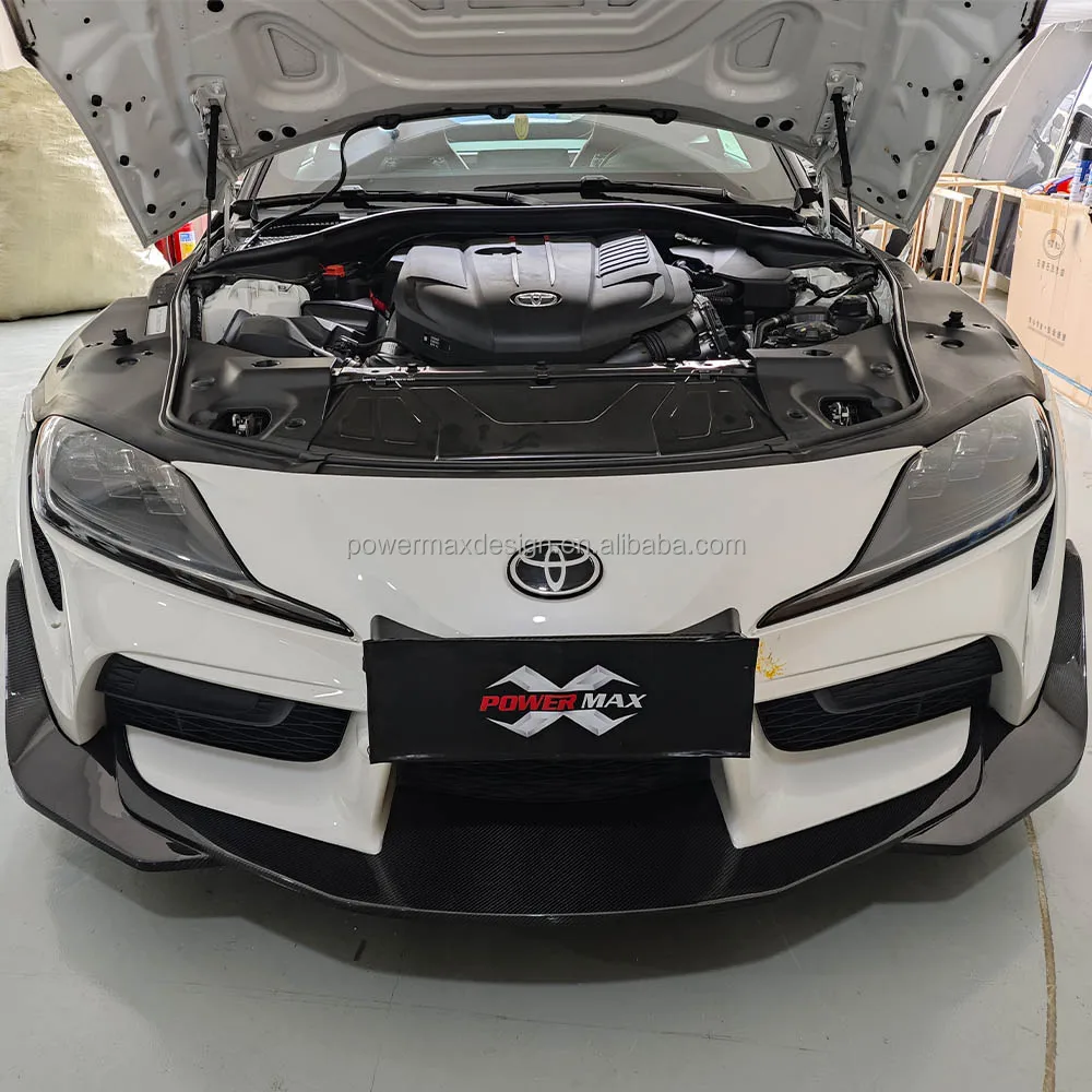 Carbon Fiber Cfa Style Front Bumper Lip For Supra A90 A91 Mk5 2019