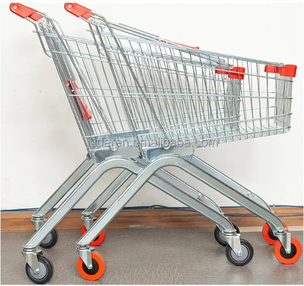 Cheap Price Grocery Used Shopping Cart Dimensions Metal Used