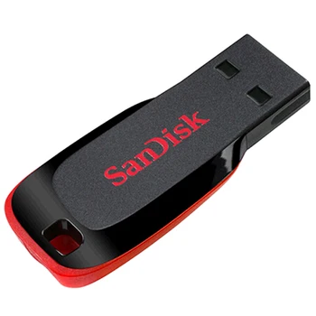 100% original SanDisk CZ50 USB Flash Drive 16GB 32GB 64GB 128GB USB 2.0 Pen Drive 8GB USB Stick