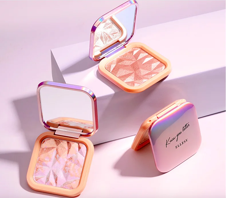 4 вида цветов Высокое качество пудру для офиса красоты повседневной жизни для макияжа