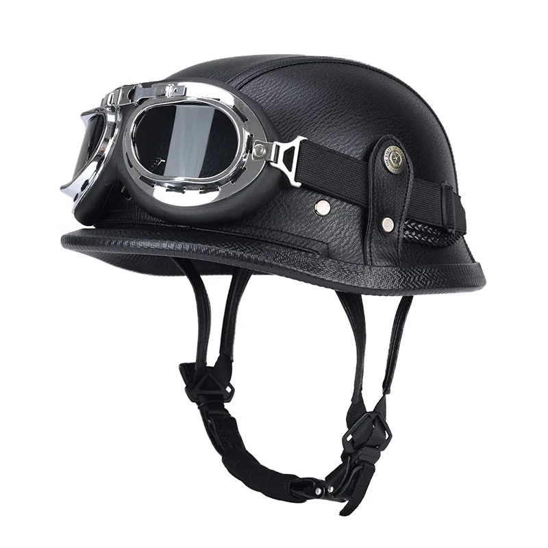 Retro Funky Patterns Open Face Wireless Motorcycle Helmet XL and 3XL Sizes with Funky Walkie Talkie Condition New