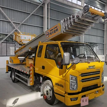 JMC Crew Cab 4X2 28m Aerial Moving-House Ladder Truck