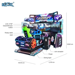 Wholesale Driving Simulator Game Center Coin Operated Arcade Racing Car Game Machine