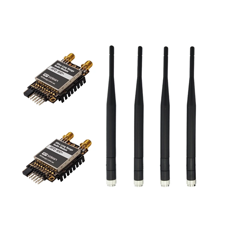 Hex Rfd900+ Radio Telemetry Modem Rfdesign 915mhz Ultra 40km Long Range ...